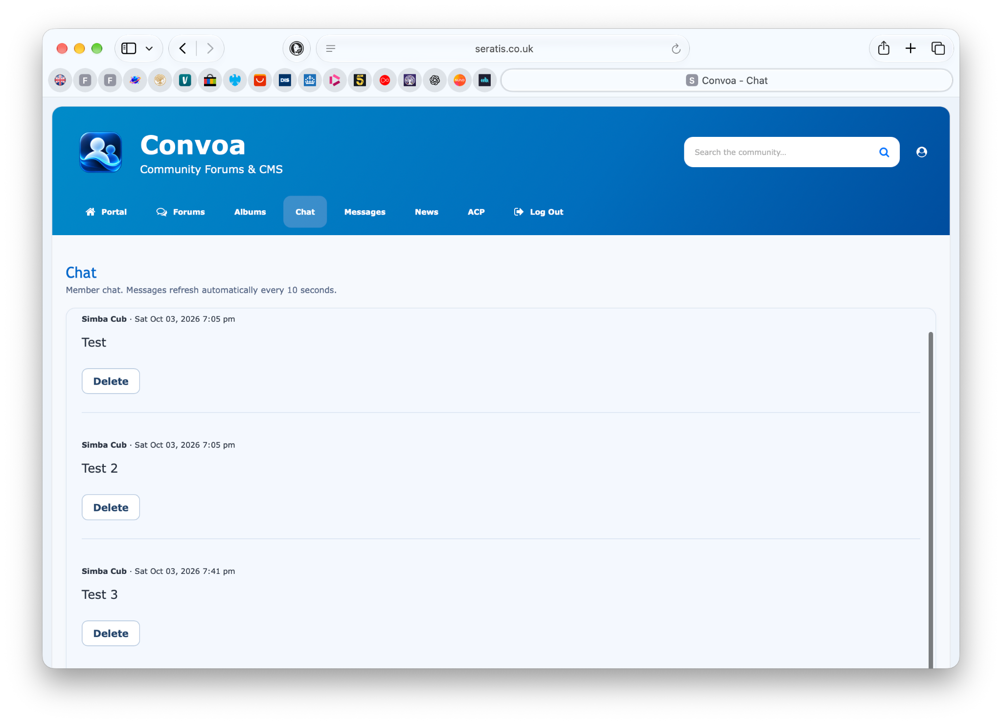 Convoa chat preview